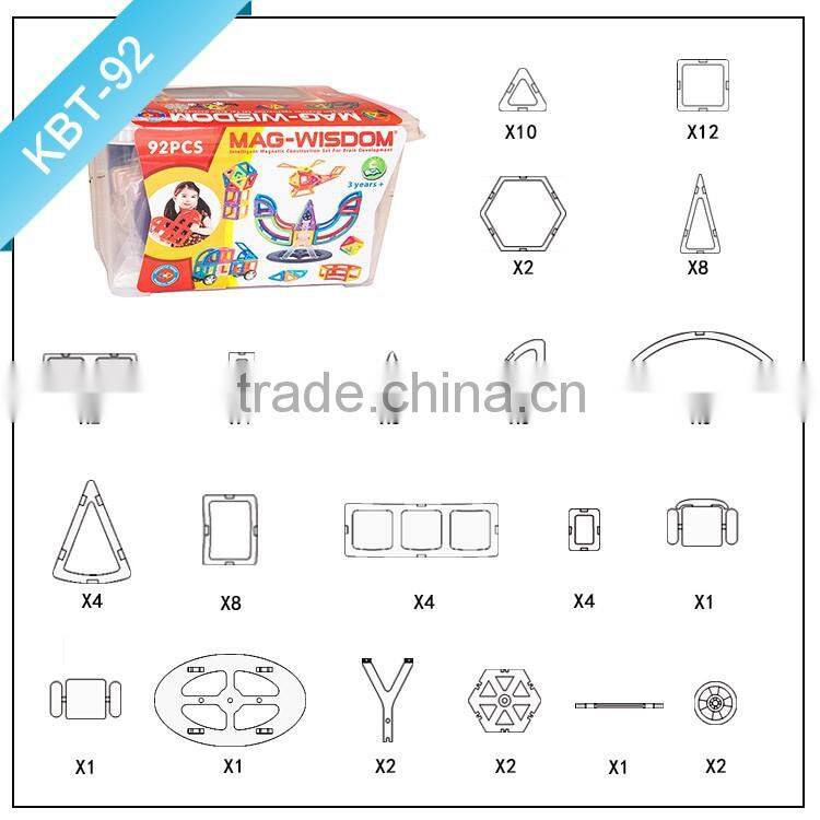 magic magnetic construction blocks for kids