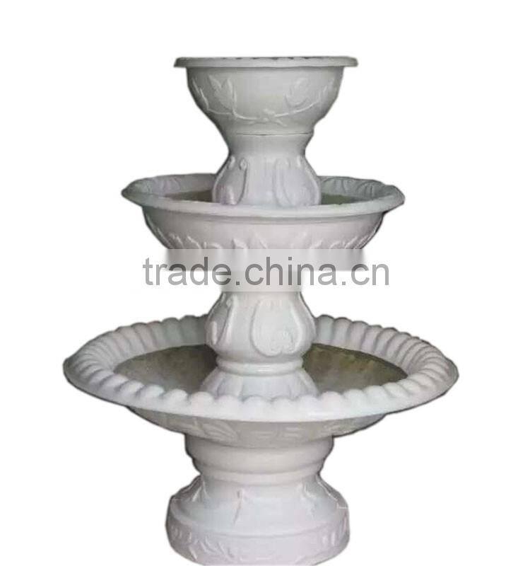 Chinese Outdoor Planter FRP fiberglass flower garden pot