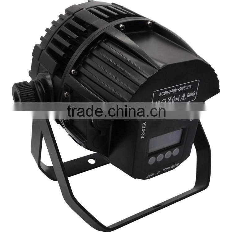 Three Years Warranty IP65 Rechargeable IR Wireless DMX Battery Powered Par Can 6in1 RGBWAUV 9*18w LED Waterproof Par Light