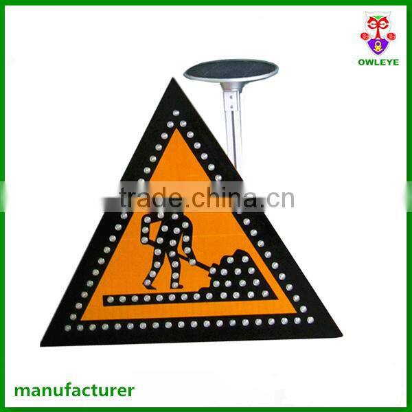 Led Flashing Traffic Signal Light,Road Construction Solar Traffic Sign