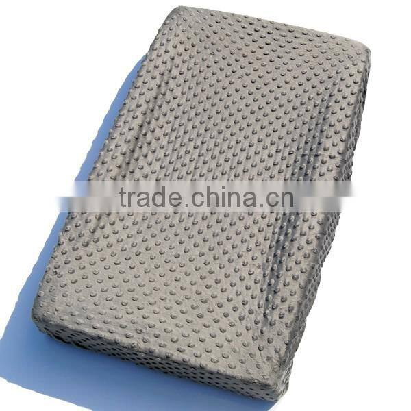 Wholesale Minky Dot Design Change Pad Cover for Newborn Gifts