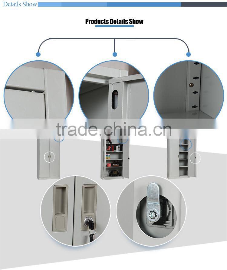 Hot selling colorful metal office steel cabinet t2