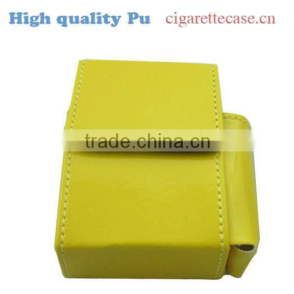 sunny pu leather cigarette case cigarette holder leather pouch for cigarette pack