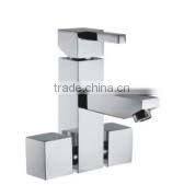 Modern Square Brass Basin Faucet, Basin Mixer, Basin tap