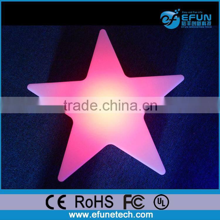 outdoor illuminated led decoration light,custom fancy shape led crafts light