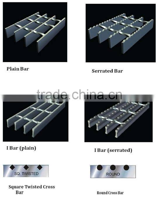 galvanized mild steel grating