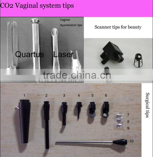 RF tube co2 fractional laser