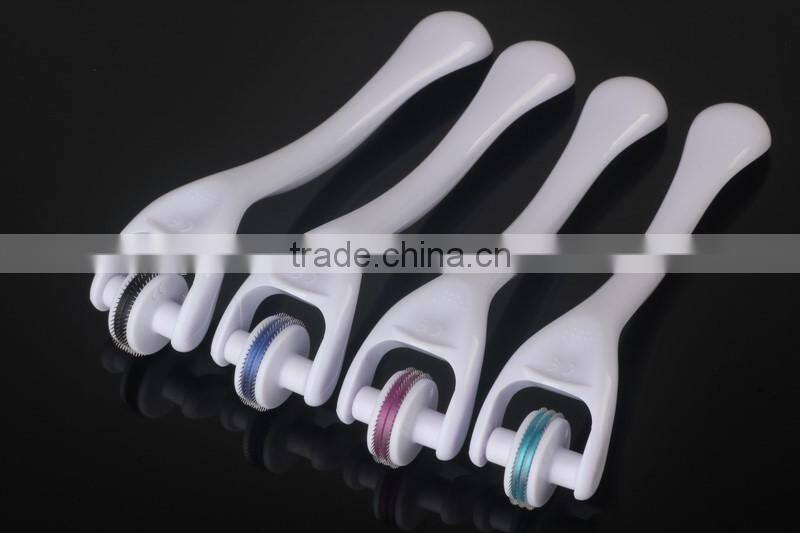 Korea 0.5mm dermaroller manufacturer microneedle derma roller 180 needles