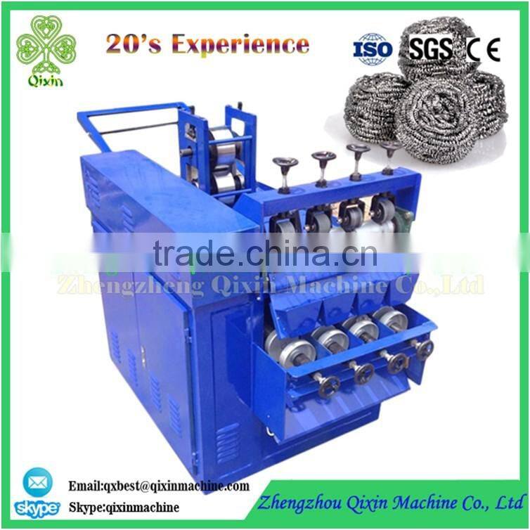 QIXIN popular concrete formwork/mesh scourer making machine/knitting scourer machine