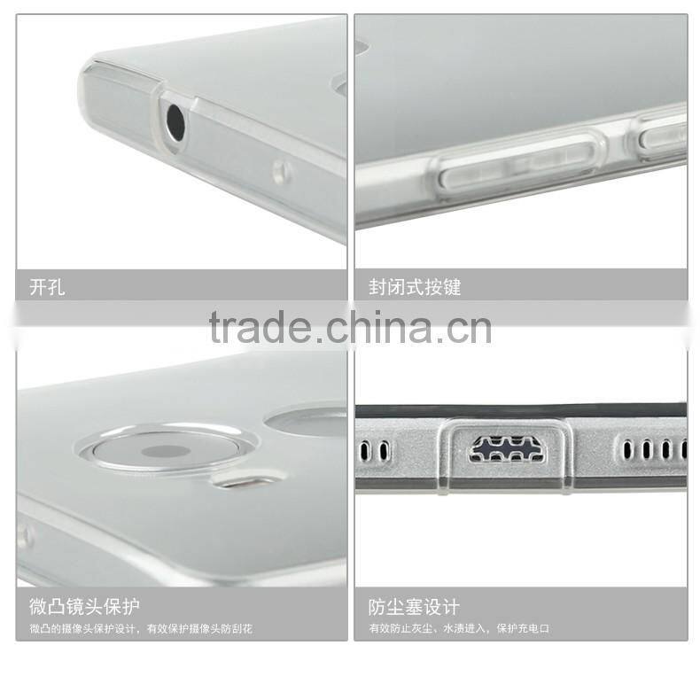 Original Baseus brand sample case ultra thin transparent soft TPU Back Cover Case For HUAWEI Mate 8