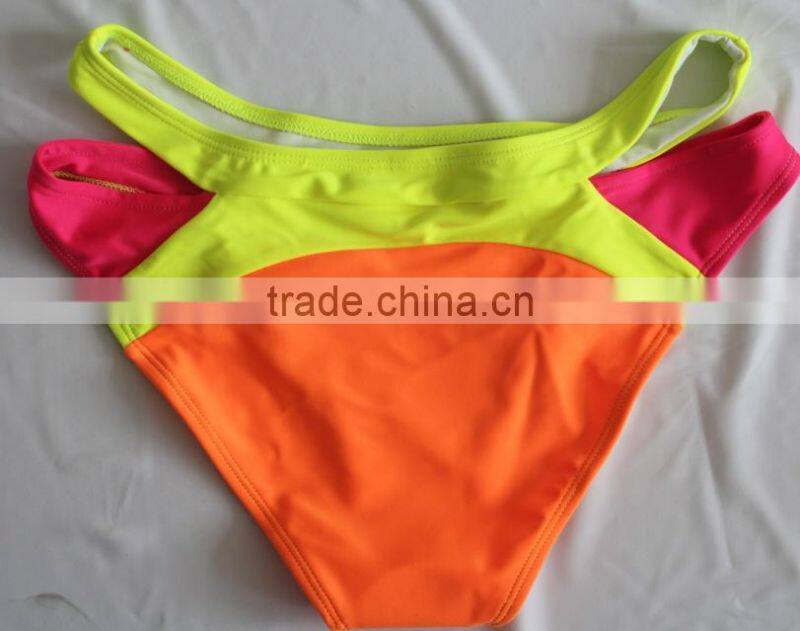 Wholesale 2015 New Sexy Women Bandage Strappy Bikini Set Mature Women Swimwear Push-up Padded Swimsuit