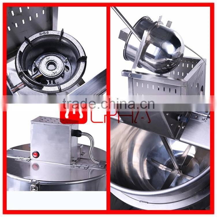 Cheap price corn popping machine/popcorn machine/caramel popcorn machine