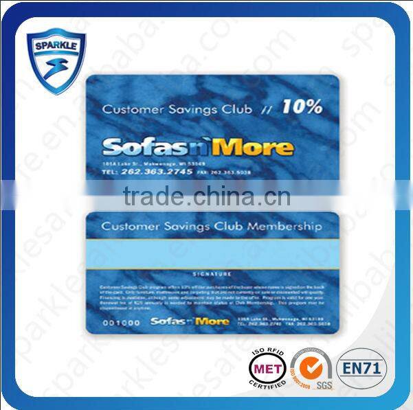 hico 4000 mag strip card RFID with Custom Designs