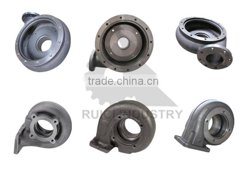 Lost wax investment casting stainless steel turbo housing