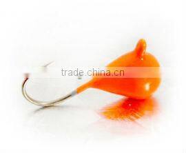 Monochrome painting Rain Drop Series Tungsten ice jigs