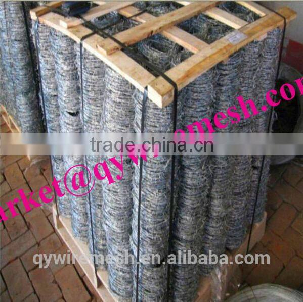 cheap galvanized plastic pvc coated barbed wire/Galvanized Barbed Wire
