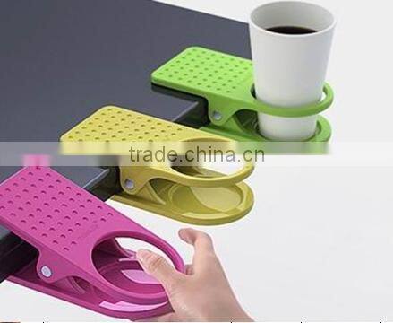 Creative Table Cup Clip made of ABS, mug clip. cup holder clip, OEM orders are welcome