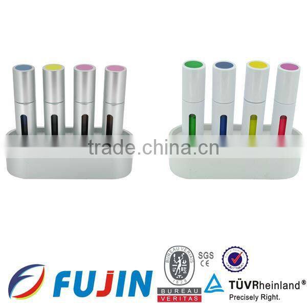 tube fluorescent highlighte office stationery pen holder