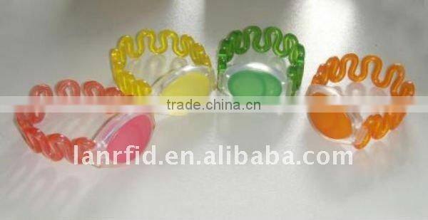 Smart rfid card orange wristband card
