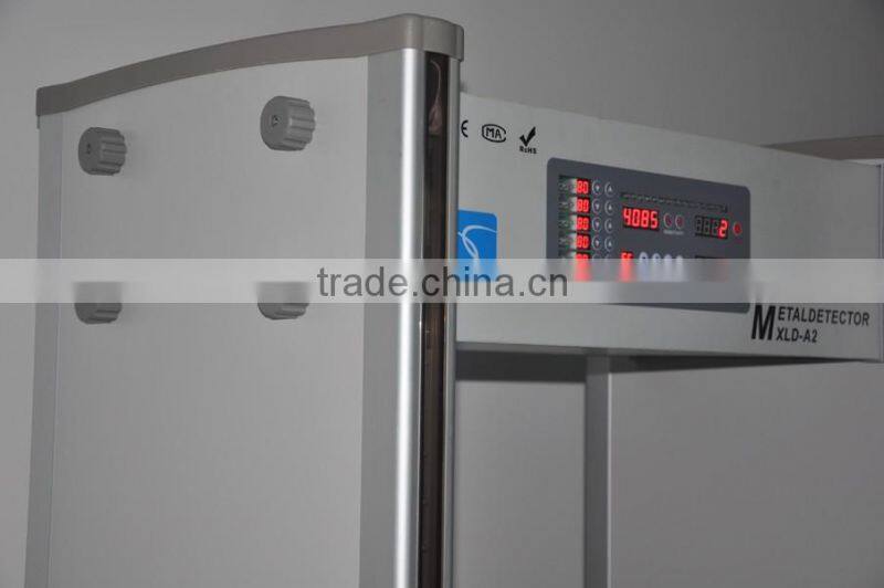 walkthrough metal detector ,walk through safety gate for detecting scanner