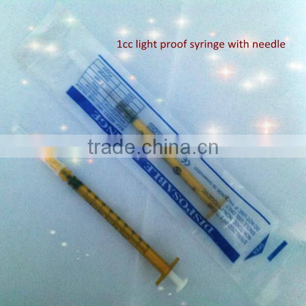5ML Medical Injection Amber Syringe