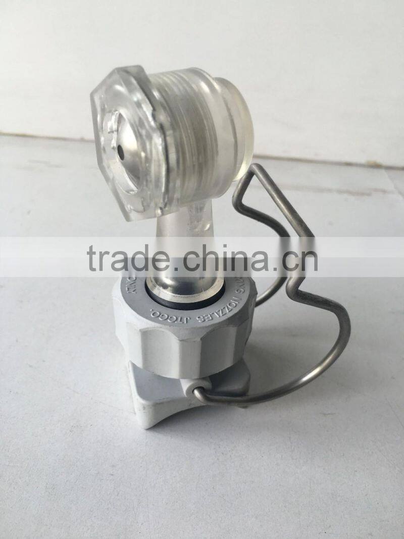 plastic water jet nozzle with clip