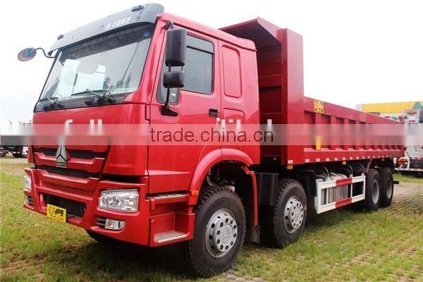 CHINA SINOTRUK 420hp LOW PRICE HOWO 8X4 DUMP TRUCK FOR ETHIOPIA
