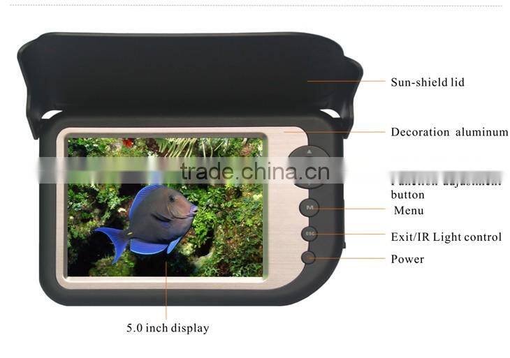 5.O inch Underwater Fishing Camera,fishing camera 100m waterproof