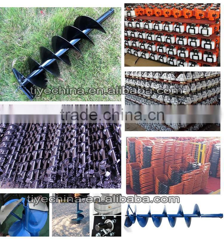 Gasoline Tools Supplier From China Earth Auger Machine With 150mm Drill Bits Price