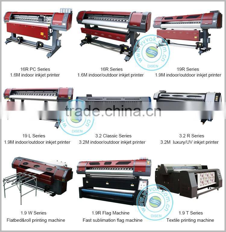 Outdoor advertisement 2.1 meter printing width eco-solvent printer