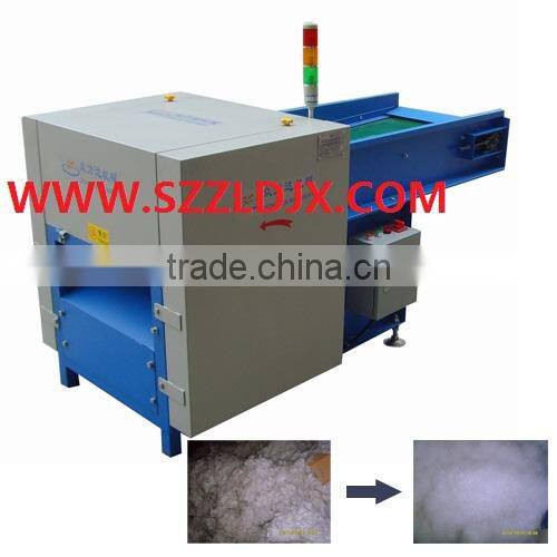 Polyester fiber carding machine offer by ZLD middle capacity
