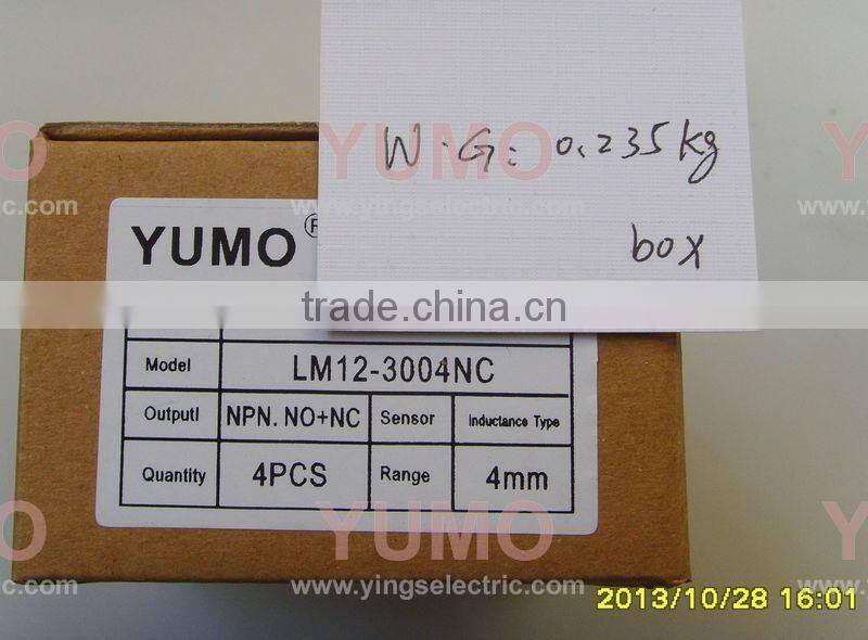 LM12-3004NC NPN NO+NC 4mm proximity switch sensor Cylinder Inductive Proximity Switch
