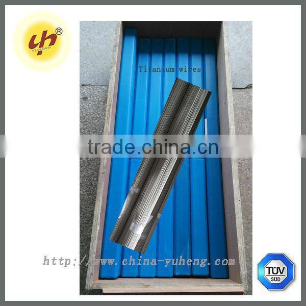 0.8mm titanium wires straight or coil titanium alloy wires for jewelry