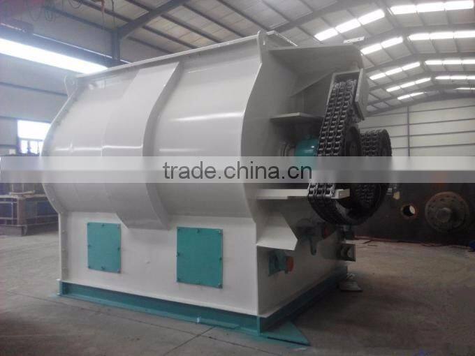 China Manufacturer high quality horizontal concrete double shaft paddle mixer for sale