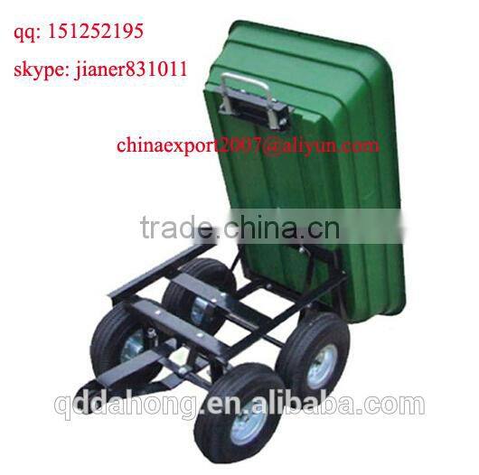 Garden Tool Cart TC2145 with Poly Tray and Four Wheel