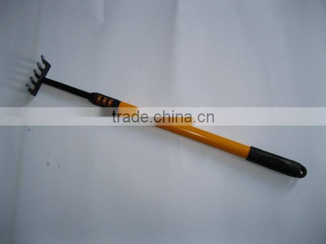 5 Tine Cultivator With Telescopic Handle & Non-Slip Grip