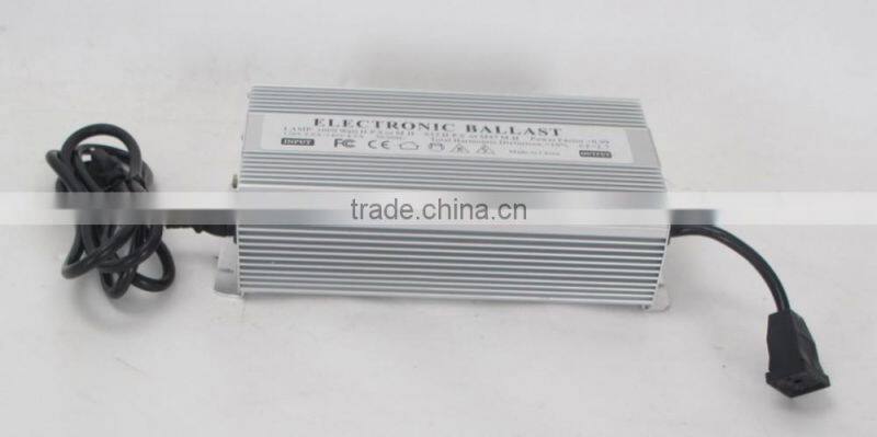 Hydroponic Indoor Growing Use Electronic Ballast 1000W With Fan