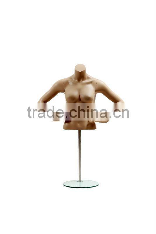Fiberglass Big Breast Female mannequins Torso For Underwears YZB-2