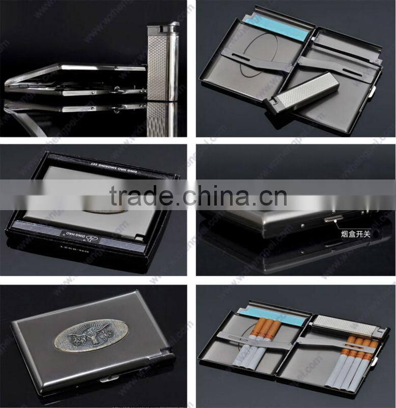 Cigarette Cases smoking box tobacco box fashion metal cigarette case