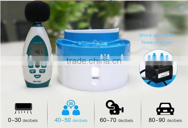 2017 New Hot Automatic Pet Waterer, 3 In 1 Pet Water Fountain Multi-functional LED Light Automatic Pet Bowl Feeder Waterer