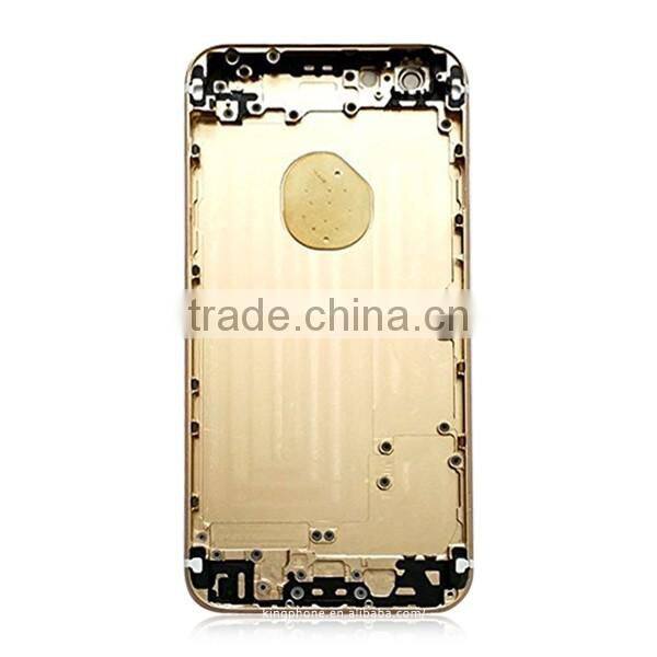 Replacement 24K Gold Plating Original Back Cover Platinum Housing for iPhone 6 6 plus