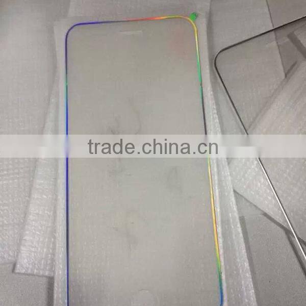 For iphone6 / plus colorful glass filmTransparent tampered glass screen protectosr