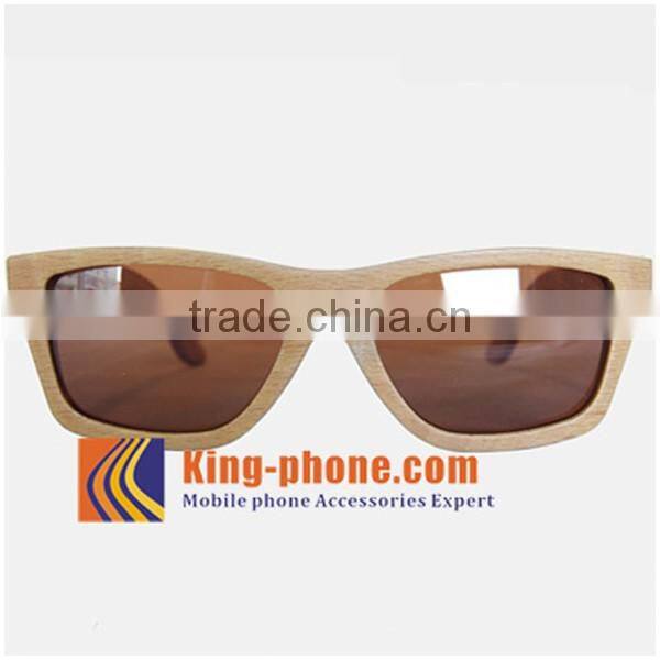 Hot sale wood sunglasses custon logo summer glasses