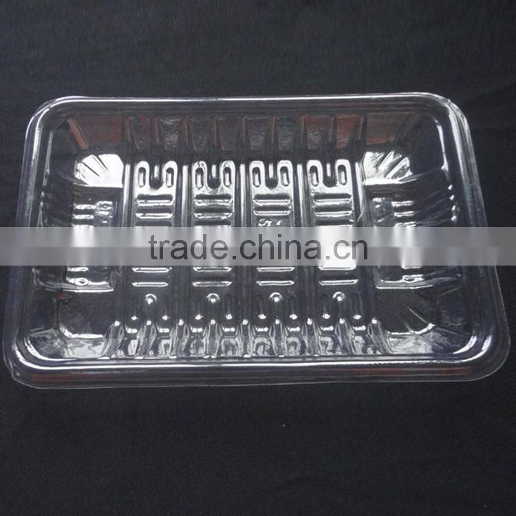 High quality customized disposable cookies tray with lid and competitive price