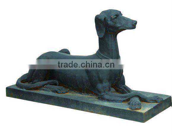 garden decoration cast iron deer