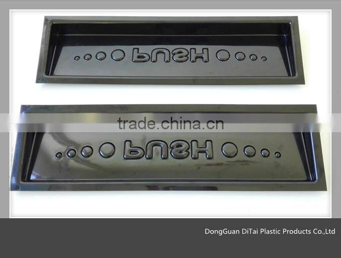 Customized thick vacuum thermforming plastic sign board