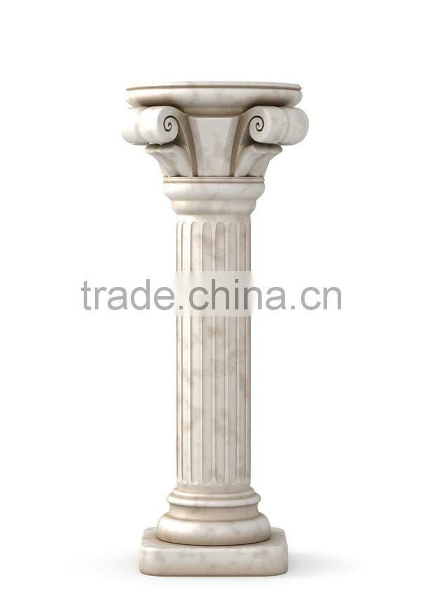 European baby angel stone pillar used for decorative