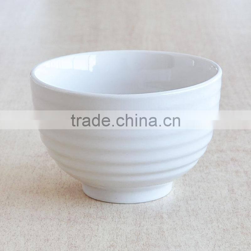 Japanese style ceramic soy sauce bowls