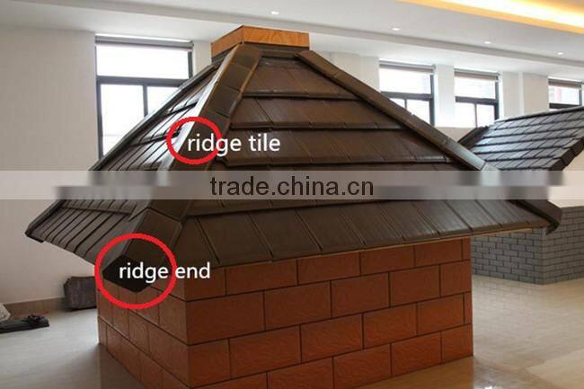 High-end plain roof tiles, kerala stone coated clay roofing materials