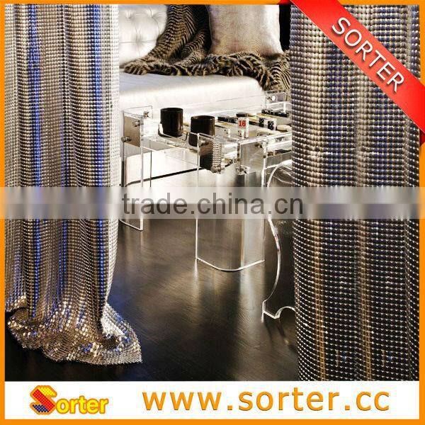 Hot sale metal fabric sequin cloth for dividers and curtains